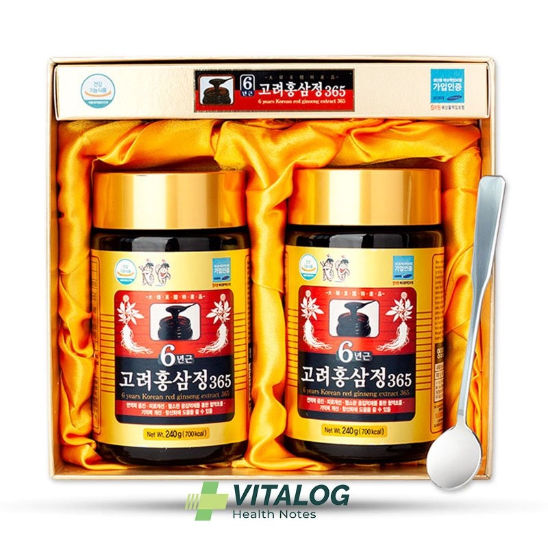 Cao hồng sâm DaeHan 365 Hàn - Vitalog Health - Công Ty Cổ Phần Giải Pháp Sức Khỏe Và Sắc Đẹp Thành Lộc